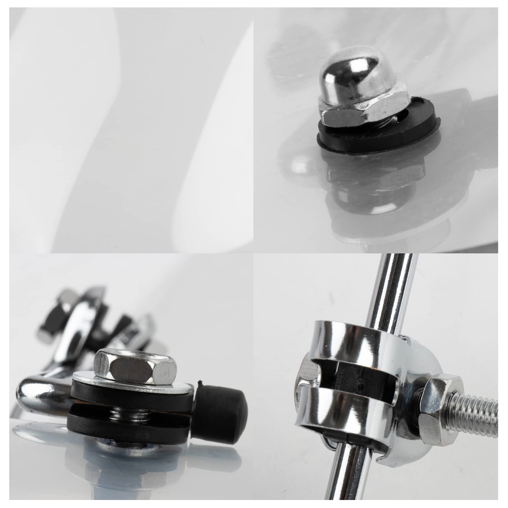Amazon | バイク用 ウインドシールド マウントキット付き Φ22mm＆Φ25mm